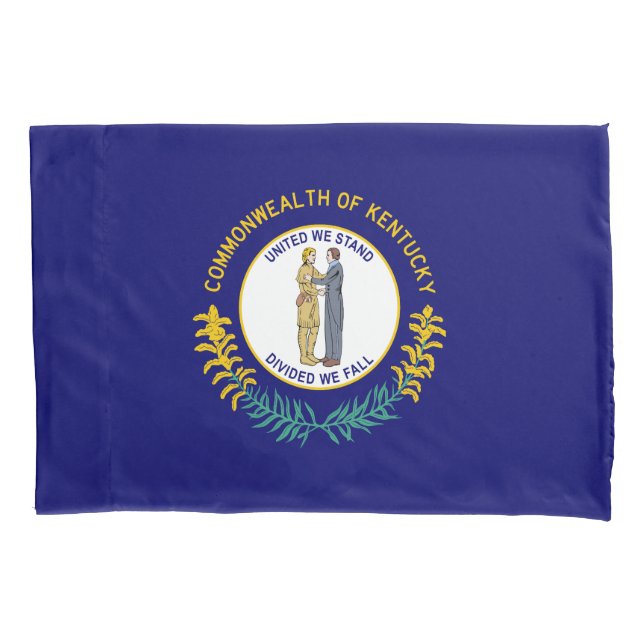 Kentucky State Flag Pillowcase (Front)