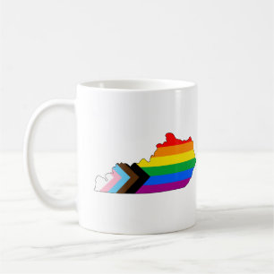 Kentucky State Pride LGBTQ Progress Pride Coffee Mug