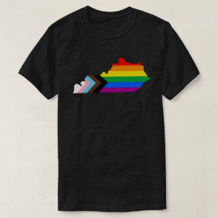Kentucky State Pride LGBTQ Progress Pride T-Shirt