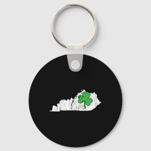 Kentucky State St. Patrick's Day Kentucky Green Sh Key Ring