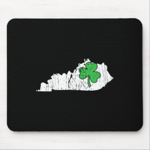 Kentucky State St. Patrick's Day Kentucky Green Sh Mouse Pad