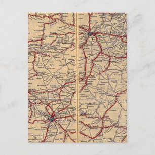 Kentucky, Tennessee 3 Postcard