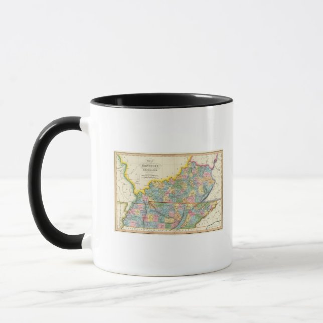 Kentucky, Tennessee 4 Mug (Left)