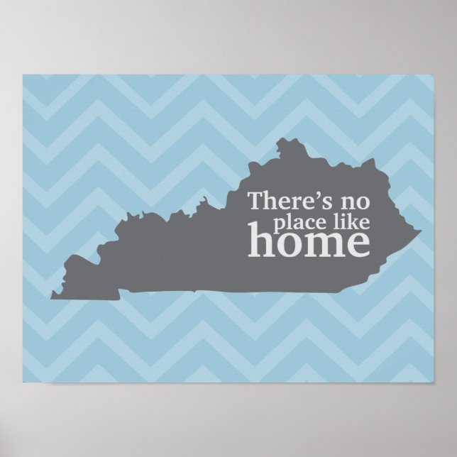 Kentucky There's No Place Like Home Poster (Front)