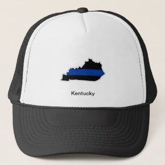 Kentucky Thin Blue Line Trucker Hat