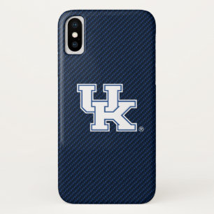 Kentucky   UK Carbon Fibre Pattern iPhone X Case