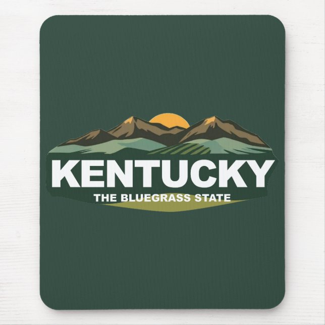 Kentucky United States of America Mouse Pad (Front)