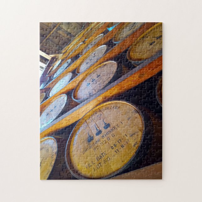 Kentucky Whiskey Barrels. Jigsaw Puzzle (Vertical)
