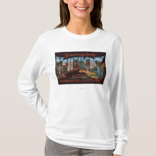 KentuckyLarge Letter ScenesKentucky 2 T-Shirt