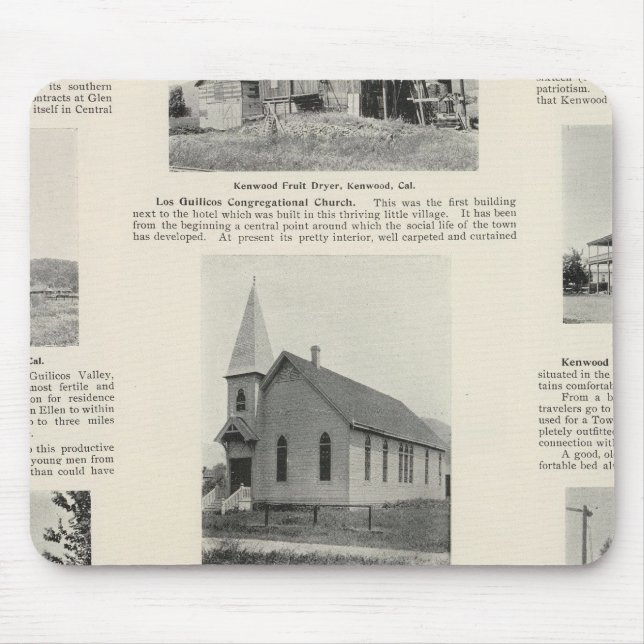 Kenwood, California Mouse Pad (Front)