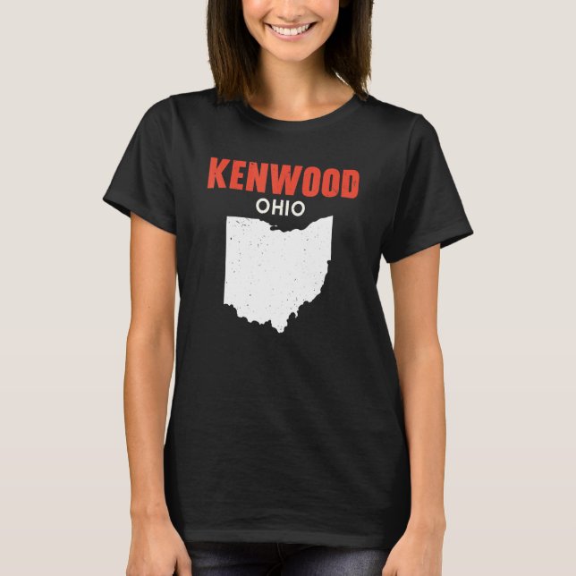 Kenwood Ohio USA State America Travel Ohioan T-Shirt (Front)