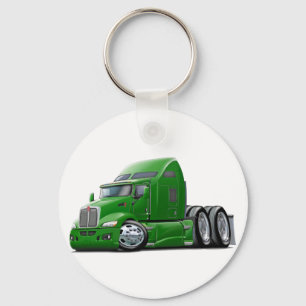 Kenworth 660 Green Truck Key Ring