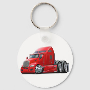 Kenworth 660 Red Truck Key Ring