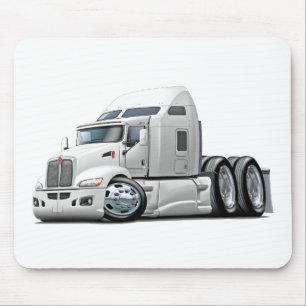 Kenworth 660 White Truck Mouse Pad