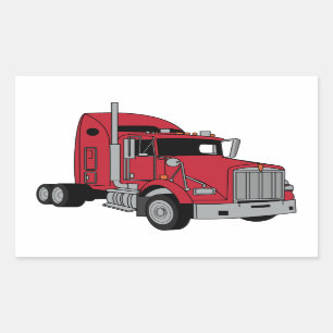 Kenworth Tractor Rectangular Sticker