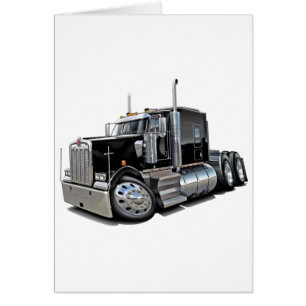 Kenworth w900 Black Truck