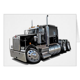Kenworth w900 Black Truck