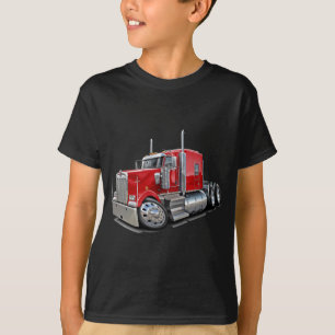 Kenworth w900 Red Truck T-Shirt