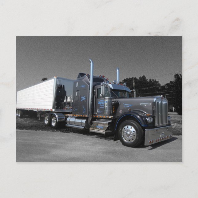 Kenworth W900A Aero #1 Postcard (Front)