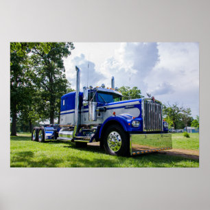Kenworth W900A Poster