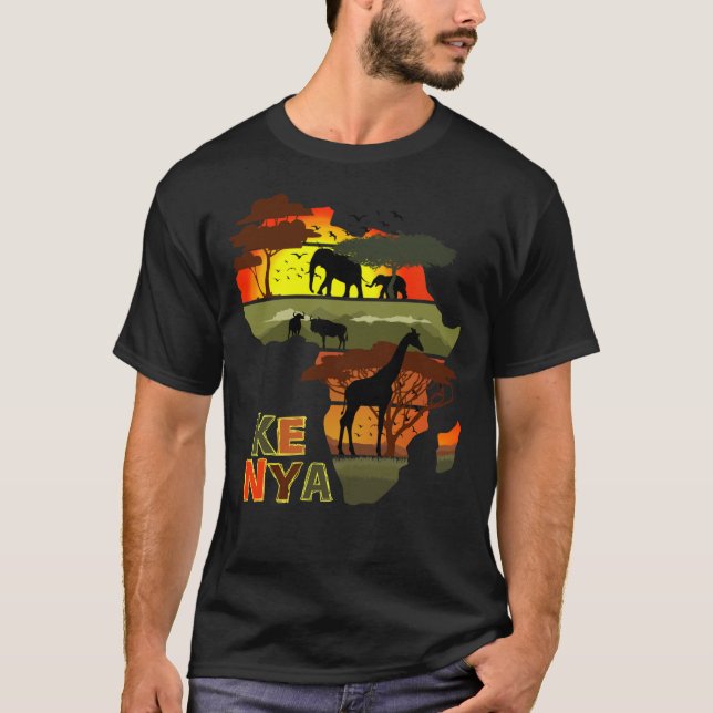 Kenya Africa Essential T-Shirt (Front)