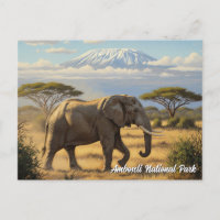 Kenya Amboseli National Park Elephant