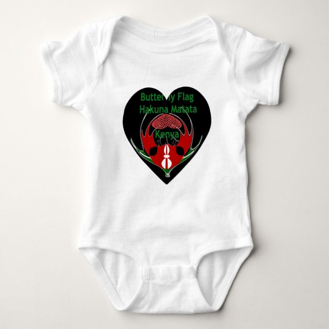 Kenya Baby Bodysuit (Front)