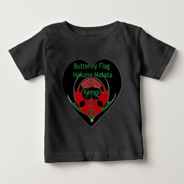 Kenya Baby T-Shirt (Front)