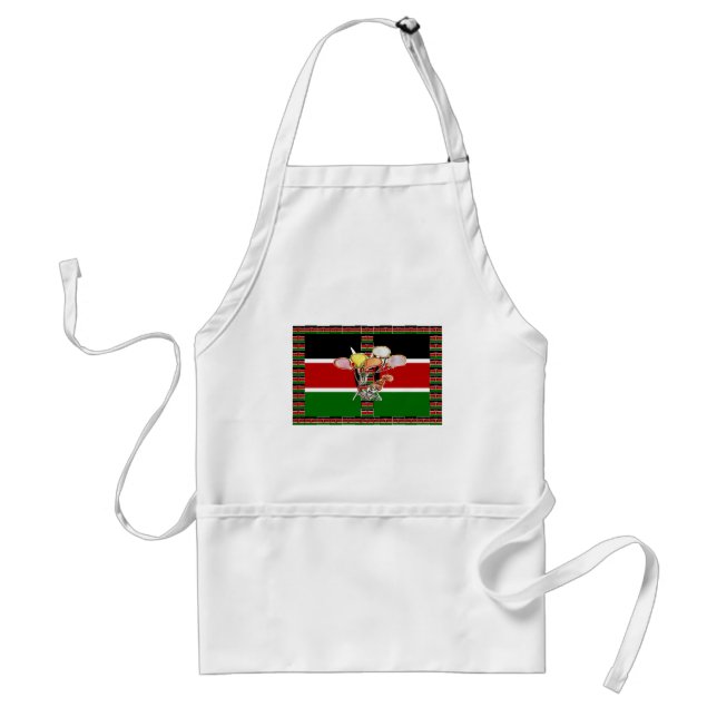 Kenya Birthday Standard Apron (Front)