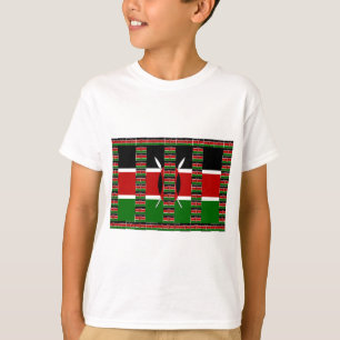 Kenya Black red green T-Shirt
