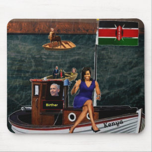 Kenya bound mouse pad