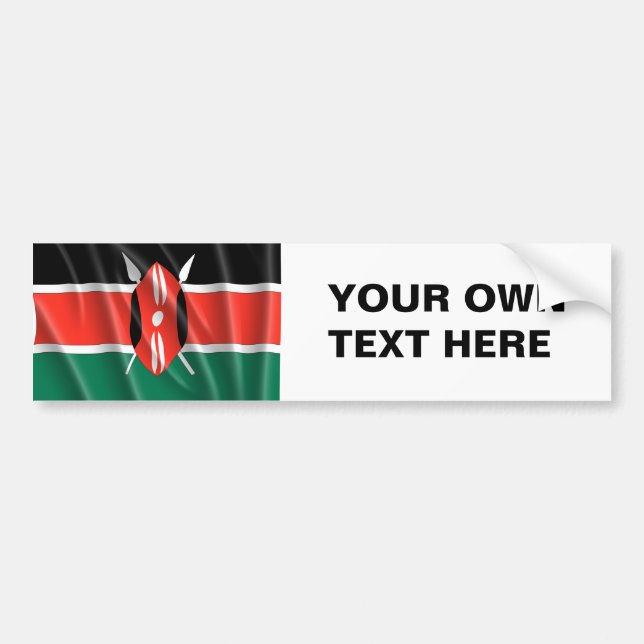 KENYA BUMPER STICKER (Front)