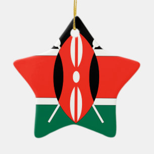 Kenya Ceramic Tree Decoration