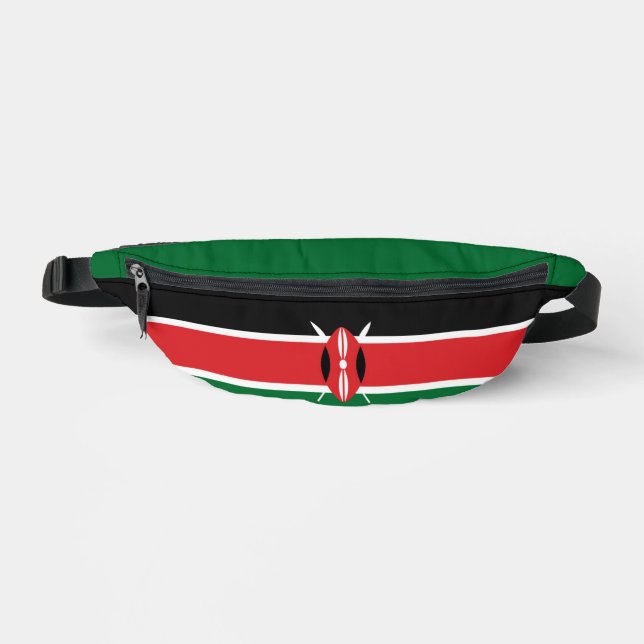 Kenya flag bum bags (Front)