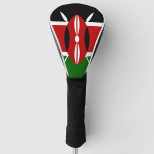 Kenya flag golf head cover
