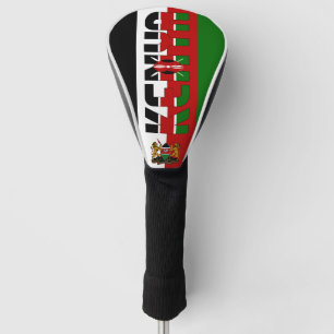 Kenya Flag Gorgeous Patriotic Golf Head Cover