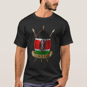 Kenya Flag Kenyan  T-Shirt