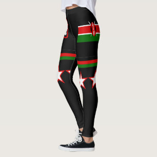 Kenya Flag Leggings