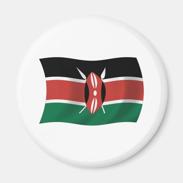 Kenya Flag Magnet (Front)