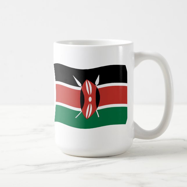 Kenya Flag Mug (Right)