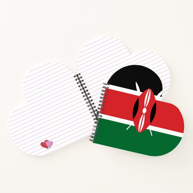 Kenya flag notebook (Inside)