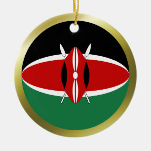 Kenya Flag Ornament