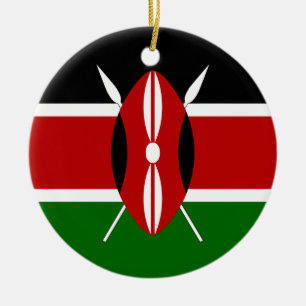 Kenya Flag Ornament