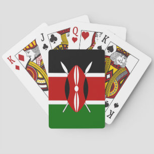 Kenya Flag Playing Cards
