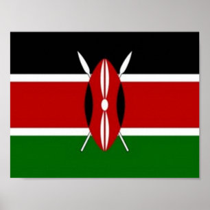 Kenya - Flag - Poster