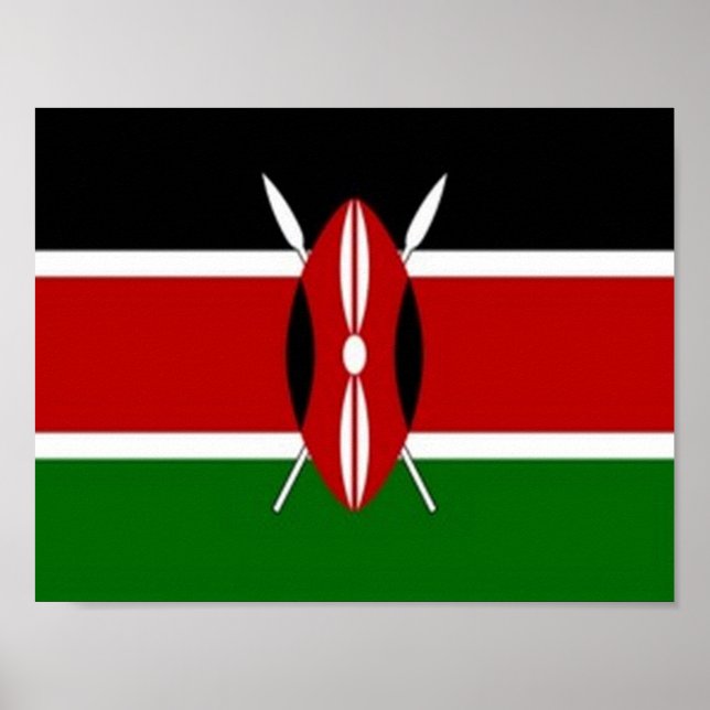 Kenya - Flag - Poster (Front)