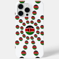 Kenya Flag Radial Pattern: Patriotic Art & Decor