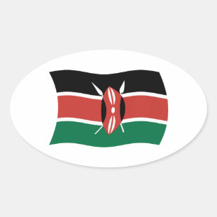 Kenya Flag Sticker