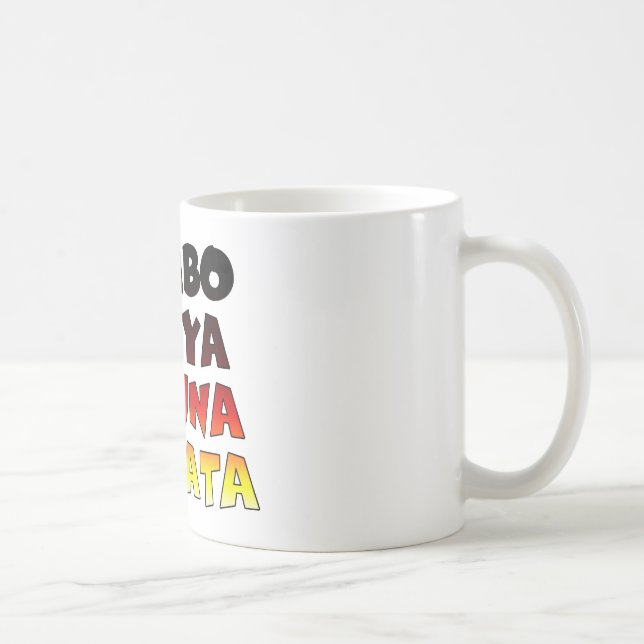 Kenya Hakuna Matata Coffee Mug (Right)