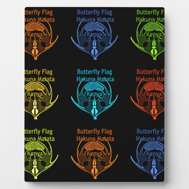 Kenya Hakuna Matata Plaque (Front)